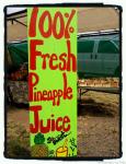 pineapple juice sign